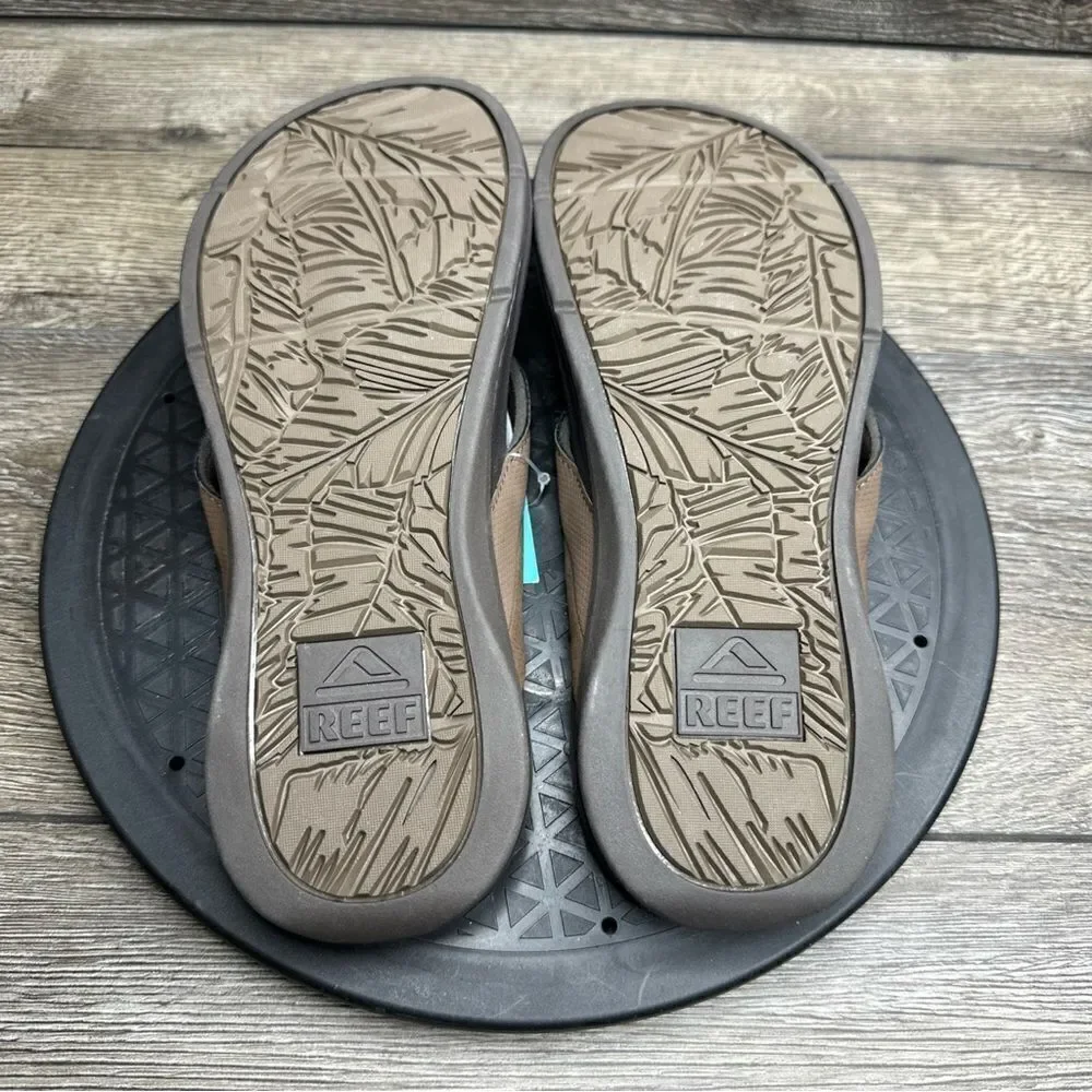 Reef Pacific Sandals Mens Tobacco Brown Size 8